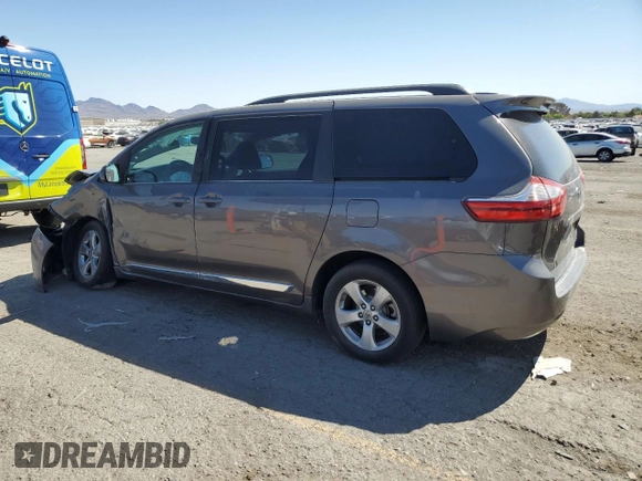 2017 Toyota Sienna LE Auto Access Seat with VIN 5TDKZ3DC1HS820732, listed as a Copart auction lot 54251475 with 104,560 mi miles and Salvage title. Bid and sale history available at DreamBid. Image 2.