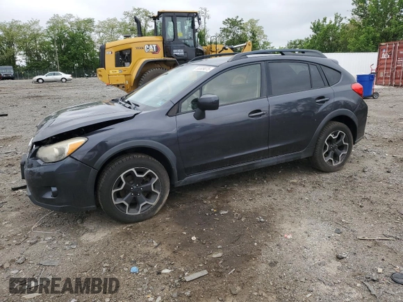 2014 Subaru Crosstrek Limited z VIN JF2GPAGC6E8271297, wystawiony jako Copart lot #55509075 z przebiegiem 134 866 mil mil oraz Szkoda całkowita • Salvage title. Historia ofert i sprzedaży dostępna na DreamBid. Obrazek 1.