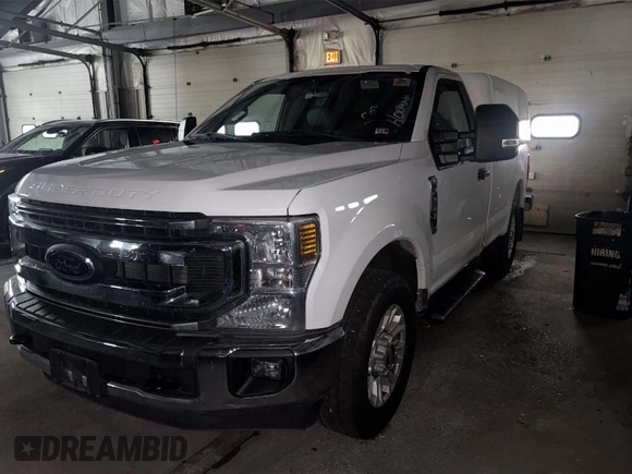 2020 Ford F-250 XL with VIN 1FTBF2A60LED41489, listed as a IAAI auction lot 42079308 with 90,936 mi miles and . Bid and sale history available at DreamBid. Image 1.