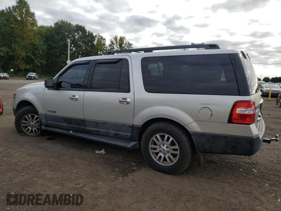 2007 Ford Expedition EL SSV with VIN 1FMFK16547LA19619, listed as a Copart auction lot 74055674 with 123,585 mi miles and Salvage Title. Bid and sale history available at carsss.com. Image 2.