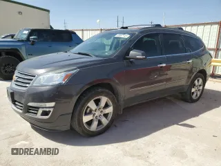 2014 Chevrolet Traverse LTZ with VIN 1GNKRJKD3EJ357184, listed as a Copart auction lot 48867145 with 155,816 mi miles and Salvage Title. Bid and sale history available at DreamBid. Image 1.
