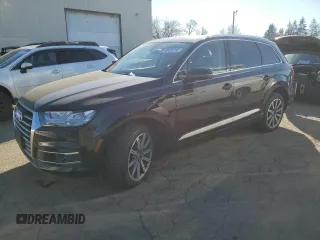 2019 Audi Q7 Premium Plus with VIN WA1LAAF76KD000482, listed as a Copart auction lot 89412715 with 62,442 mi miles and Salvage Title. Bid and sale history available at carsss.com. Image 1.