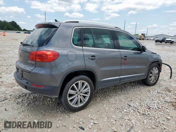 2014 Volkswagen Tiguan SEL с VIN WVGAV3AX7EW506170, выставлен на аукционе Copart как лот 58852355 с пробегом 55 961 миль миль и Списание • Salvage title. История ставок и продаж доступна на DreamBid. Изображение 3.