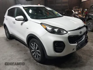 2019 Kia Sportage EX with VIN KNDPNCACXK7571757, listed as a IAAI auction lot 41919955 with 80,895 mi miles. Bid and sale history available at carsss.com. Image 1.