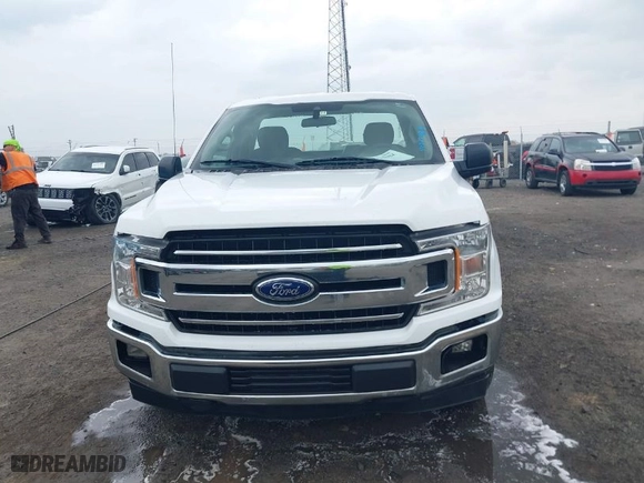 2019 Ford F-150 XL with VIN 1FTMF1C53KKD08509, listed as a IAAI auction lot 41742988 with 98,470 mi miles. Bid and sale history available at carsss.com. Image 12.