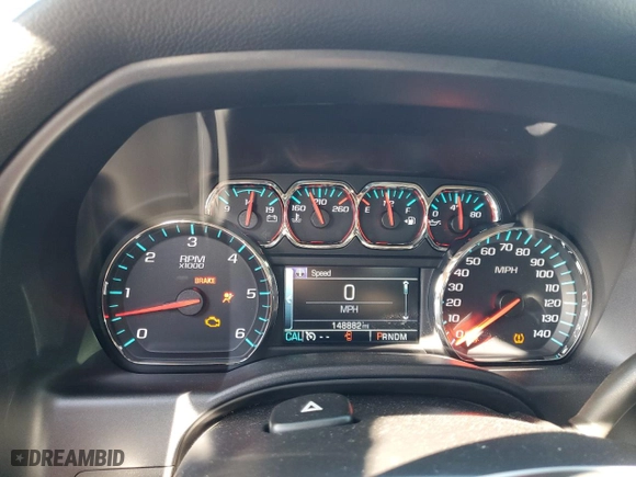 2016 Chevrolet Silverado 1500 LT with VIN 3GCPCREC1GG236675, listed as a Copart auction lot 50381615 with 148,882 mi miles and Salvage Title. Bid and sale history available at carsss.com. Image 9.
