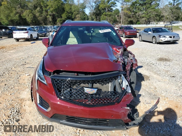 2018 Cadillac XT5 Luxury FWD with VIN 1GYKNCRS7JZ166944, listed as a Copart auction lot 45815705 with 74,289 mi miles and Non Repairable. Bid and sale history available at carsss.com. Image 5.
