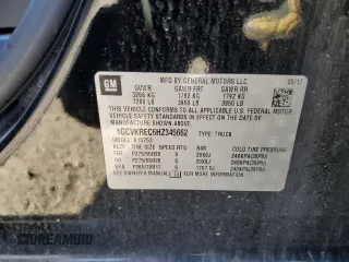 2017 Chevrolet Silverado 1500 LT with VIN 1GCVKREC6HZ345662, listed as a Copart auction lot 53331815 with 121,081 mi miles and Salvage Title. Bid and sale history available at DreamBid. Image 12.