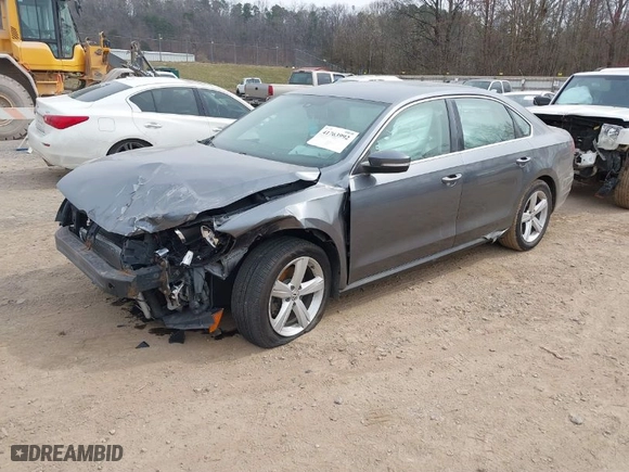 2014 Volkswagen Passat SE w/Sunroof with VIN 1VWBT7A38EC061391, listed as a IAAI auction lot 41763992 with 134,974 mi miles. Bid and sale history available at carsss.com. Image 2.