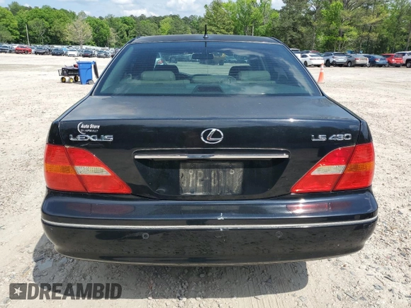 2003 Lexus LS 430 with VIN JTHBN30F130097714, listed as a Copart auction lot 54304955 with 222,369 mi miles and Clean Title. Bid and sale history available at DreamBid. Image 6.