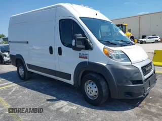 2019 Ram ProMaster Cargo with VIN 3C6TRVBG0KE547779, listed as a IAAI auction lot 42071369 with 149,423 mi miles. Bid and sale history available at carsss.com. Image 1.