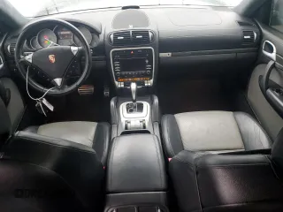 2009 Porsche Cayenne Turbo with VIN WP1AC29P69LA83418, listed as a Copart auction lot 87115384 with 129,437 mi miles and Clean Title. Bid and sale history available at carsss.com. Image 8.