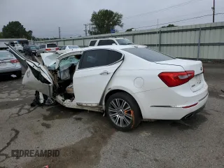 2014 Kia Cadenza Premium with VIN KNALN4D78E5137725, listed as a Copart auction lot 78243684 with 0 mi miles and Non Repairable. Bid and sale history available at carsss.com. Image 2.
