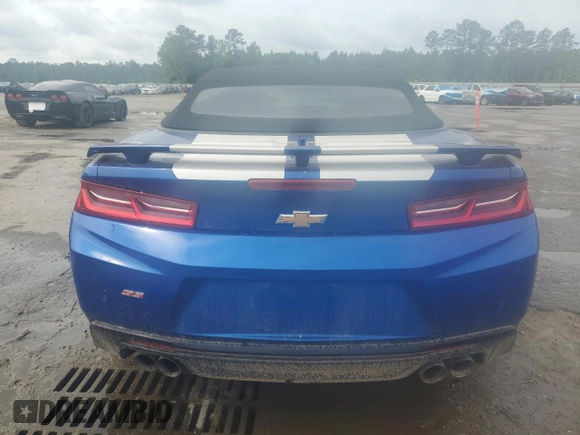 2017 Chevrolet Camaro 2SS с VIN 1G1FH3D72H0107681, выставлен на аукционе Copart как лот 51204055 с пробегом 50 961 миль миль и Списание • Salvage title. История ставок и продаж доступна на DreamBid. Изображение 6.