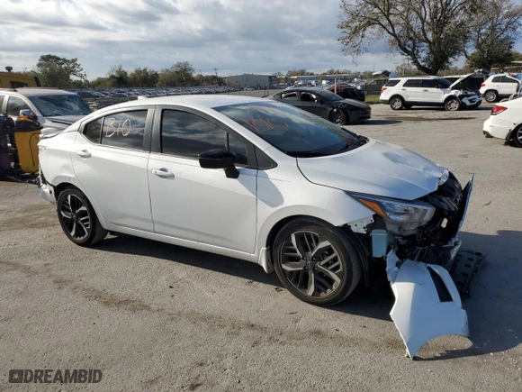 2023 Nissan Versa SR with VIN 3N1CN8FV9PL848782, listed as a Copart auction lot 45928405 with 31,111 mi miles and Salvage Title. Bid and sale history available at carsss.com. Image 4.