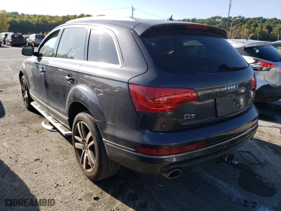2015 Audi Q7 3.0L TDI Premium Plus with VIN WA1LMBFE5FD013290, listed as a Copart auction lot 61284922 with NaN miles. Bid and sale history available at carsss.com. Image 3.
