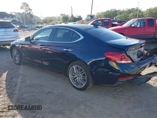 2020 Genesis G70 2.0T z VIN KMTG64LA1LU062420, wystawiony jako IAAI lot #42260170 z przebiegiem 68 450 mil mil oraz . Historia ofert i sprzedaży dostępna na DreamBid. Obrazek 3.