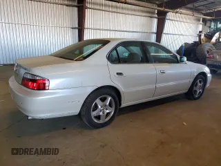 2003 Acura TL with VIN 19UUA56623A048297, listed as a Copart auction lot 46396465 with 123,108 mi miles and Clean Title. Bid and sale history available at carsss.com. Image 3.