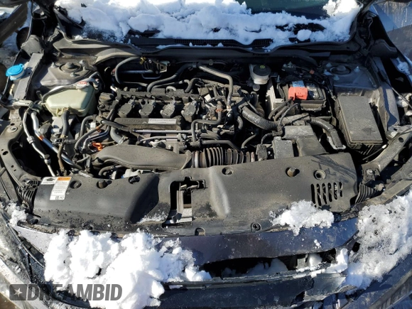 2019 Honda Civic Sedan EX with VIN 19XFC1F38KE004123, listed as a Copart auction lot 44943015 with 40,963 mi miles and Salvage Title. Bid and sale history available at carsss.com. Image 11.