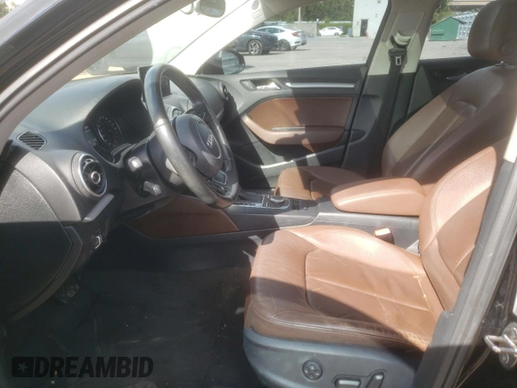 2015 Audi A3 1.8T Premium with VIN WAUACGFF9F1143769, listed as a Copart auction lot 69569132 with 92,941 mi miles. Bid and sale history available at carsss.com. Image 7.