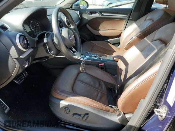 2019 Audi A3 Sedan Premium with VIN WAUAUGFF1KA102138, listed as a Copart auction lot 49698663 with 56,718 mi miles. Bid and sale history available at carsss.com. Image 7.