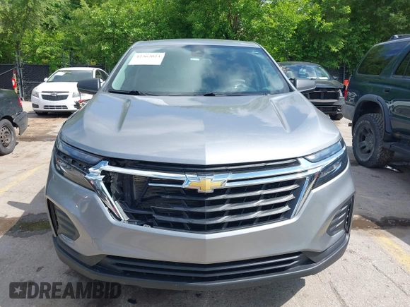 2023 Chevrolet Equinox LS with VIN 3GNAX5EG3PL260884, listed as a IAAI auction lot 42362023 with 70,580 mi miles and . Bid and sale history available at DreamBid. Image 12.