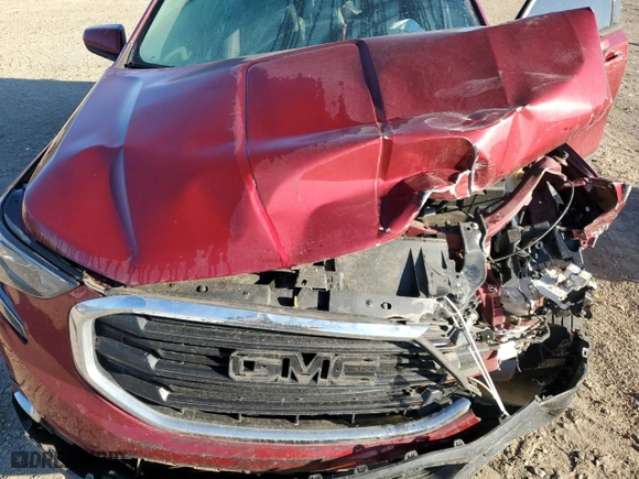 2018 GMC Terrain SLE with VIN 3GKALMEV5JL343273, listed as a Copart auction lot 49296295 with 102,825 mi miles and Salvage Title. Bid and sale history available at carsss.com. Image 13.