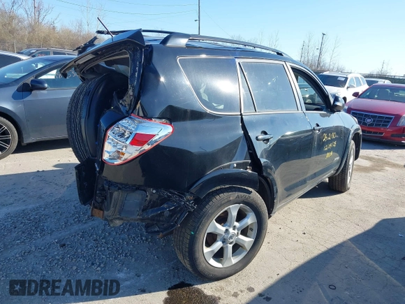 2012 Toyota RAV4 Limited with VIN 2T3DF4DV2CW233259, listed as a IAAI auction lot 41843952 with Not Provided miles. Bid and sale history available at carsss.com. Image 4.