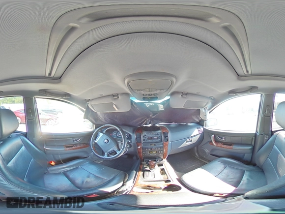 2003 Kia Sorento LX with VIN KNDJC733235055552, listed as a Copart auction lot 56196055 with 109,995 mi miles and Salvage title. Bid and sale history available at DreamBid. Image 15.