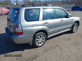 2007 Subaru Forester X w/Premium Pkg with VIN JF1SG65697H743892, listed as a IAAI auction lot 42067468 with 168,133 mi miles. Bid and sale history available at carsss.com. Image 4.