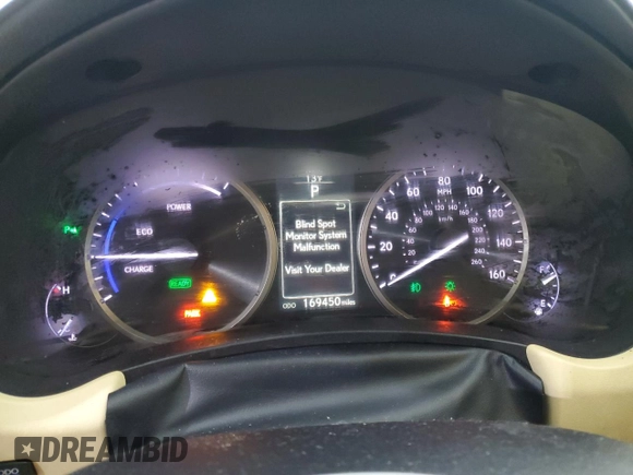 2017 Lexus NX 300h with VIN JTJBJRBZ6H2065065, listed as a Copart auction lot 88022715 with 169,450 mi miles and Salvage Title. Bid and sale history available at DreamBid. Image 9.