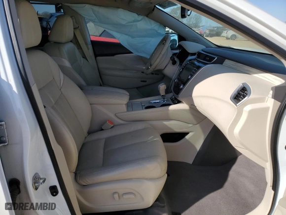 2017 Nissan Murano SL with VIN 5N1AZ2MG7HN106839, listed as a Copart auction lot 88459855 with 126,367 mi miles and Salvage Title. Bid and sale history available at carsss.com. Image 7.