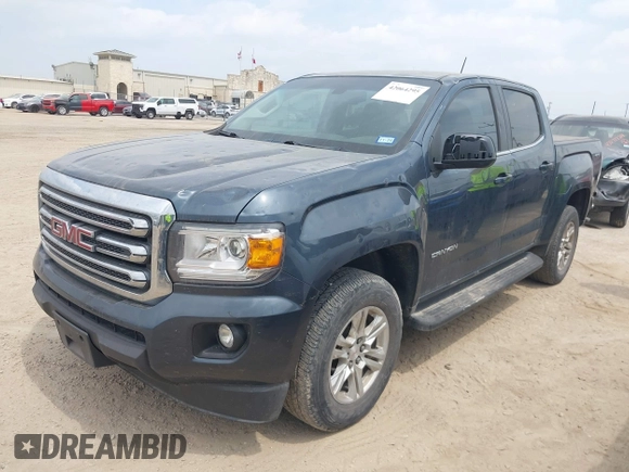 2019 GMC Canyon 4WD SLE z VIN 1GTG6CENXK1261278, wystawiony jako IAAI lot #42064295 z przebiegiem 51 786 mil mil oraz . Historia ofert i sprzedaży dostępna na DreamBid. Obrazek 17.