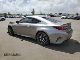 2015 Lexus RC 350 F Sport с VIN JTHHE5BC7F5001830, выставлен на аукционе Copart как лот 65713005 с пробегом 8 716 миль миль и Списание • Salvage title. История ставок и продаж доступна на DreamBid. Изображение 2.
