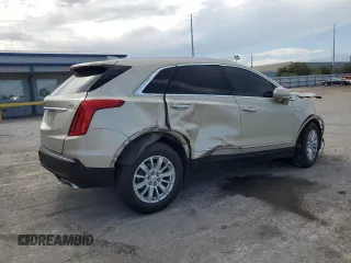 2017 Cadillac XT5 FWD with VIN 1GYKNARSXHZ158528, listed as a Copart auction lot 59761385 with 100,238 mi miles and Salvage title. Bid and sale history available at DreamBid. Image 3.