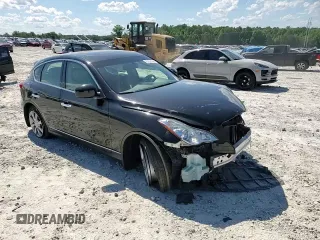 2008 Infiniti EX Journey with VIN JNKAJ09E38M303700, listed as a Copart auction lot 57881605 with 62,888 mi miles and Salvage title. Bid and sale history available at DreamBid. Image 15.