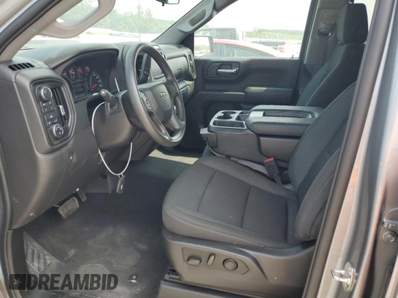 2024 Chevrolet Silverado 1500 Custom Trail Boss with VIN 3GCUDCE8XRG141897, listed as a Copart auction lot 71285004 with 14,488 mi miles and Salvage Title. Bid and sale history available at carsss.com. Image 7.