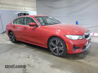 2021 BMW 3 Series 330i xDrive with VIN 3MW5R7J06M8C13028, listed as a Copart auction lot 62850925 with 47,968 mi miles and Salvage title. Bid and sale history available at DreamBid. Image 4.