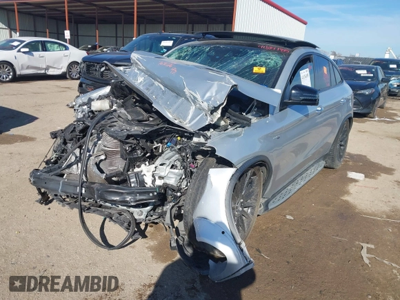 2019 Mercedes-Benz GLE 43 AMG with VIN 4JGED6EB8KA155654, listed as a IAAI auction lot 41334185 with Not provided miles and . Bid and sale history available at DreamBid. Image 17.