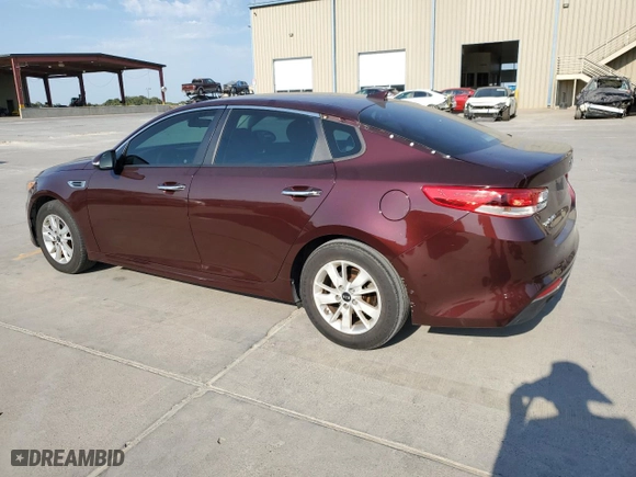 2018 Kia Optima LX with VIN 5XXGT4L39JG240201, listed as a Copart auction lot 74703234 with 92,837 mi miles and Salvage Title. Bid and sale history available at carsss.com. Image 2.
