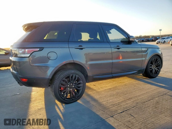 2016 Land Rover Range Rover Sport HSE with VIN SALWR2VF6GA559834, listed as a Copart auction lot 48493675 with 133,847 mi miles and Clean title. Bid and sale history available at DreamBid. Image 3.
