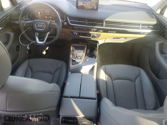 2017 Audi Q7 Premium Plus with VIN WA1LABF70HD036540, listed as a Copart auction lot 46461145 with 71,439 mi miles and Salvage Title. Bid and sale history available at carsss.com. Image 8.