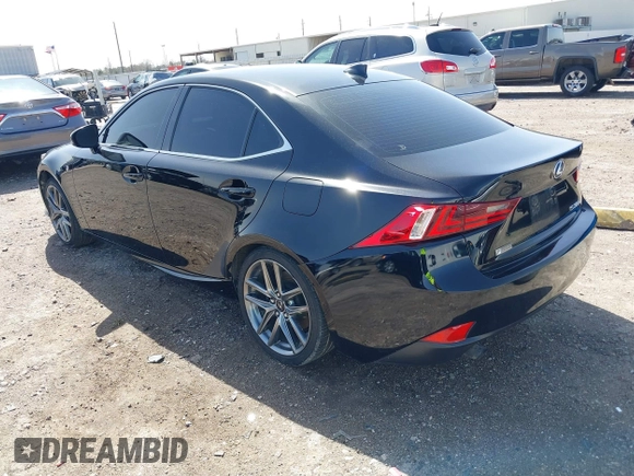 2016 Lexus IS 200t with VIN JTHBA1D23G5031648, listed as a IAAI auction lot 41703157 with 92,825 mi miles and . Bid and sale history available at DreamBid. Image 3.