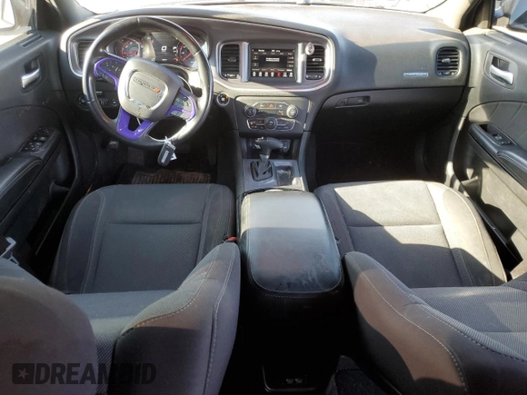 2019 Dodge Charger SXT with VIN 2C3CDXBG9KH633510, listed as a Copart auction lot 45506945 with 92,264 mi miles and Salvage Title. Bid and sale history available at DreamBid. Image 8.