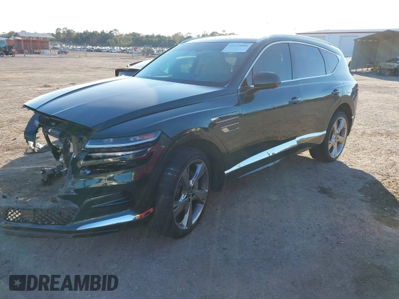 2021 Genesis GV80 with VIN KMUHCESC7MU072310, listed as a IAAI auction lot 41213884 with 18,480 mi miles and . Bid and sale history available at DreamBid. Image 17.