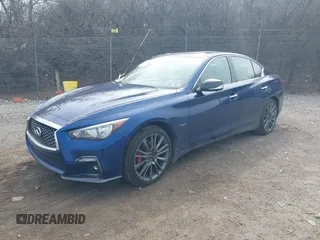 2019 Infiniti Q50 Red Sport 400 с VIN JN1FV7AR5KM830361, выставлен на аукционе IAAI как лот 41775286 с пробегом 51 613 миль миль и . История ставок и продаж доступна на DreamBid. Изображение 18.