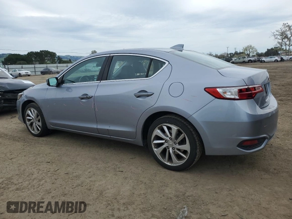 2016 Acura ILX with VIN 19UDE2F33GA005845, listed as a Copart auction lot 50040775 with 80,740 mi miles and Salvage Title. Bid and sale history available at carsss.com. Image 2.