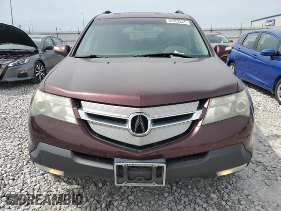 2009 Acura MDX with VIN 2HNYD28209H522400, listed as a Copart auction lot 52952855 with 133,227 mi miles and Clean Title. Bid and sale history available at carsss.com. Image 5.