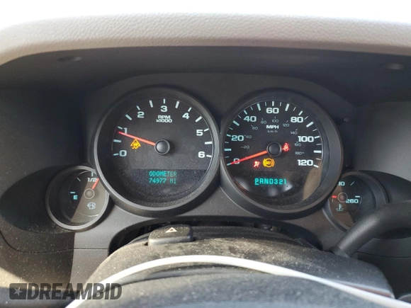 2010 Chevrolet Silverado 1500 Work Truck with VIN 1GCPCPEX1AZ202279, listed as a Copart auction lot 55144475 with 74,977 mi miles and Salvage Title. Bid and sale history available at DreamBid. Image 9.