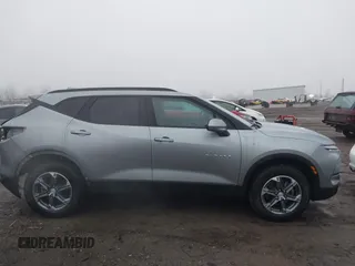 2024 Chevrolet Blazer LT with VIN 3GNKBCR4XRS152150, listed as a IAAI auction lot 41476874 with 7,383 mi miles and . Bid and sale history available at DreamBid. Image 13.